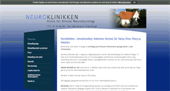 Desktop Screenshot of neuroklinikken.dk